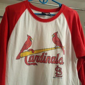 ST LOUIS CARDINALS Stitches Athletic T-Shirt SZ XL